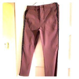 Joie Embellished Cargo Pant
